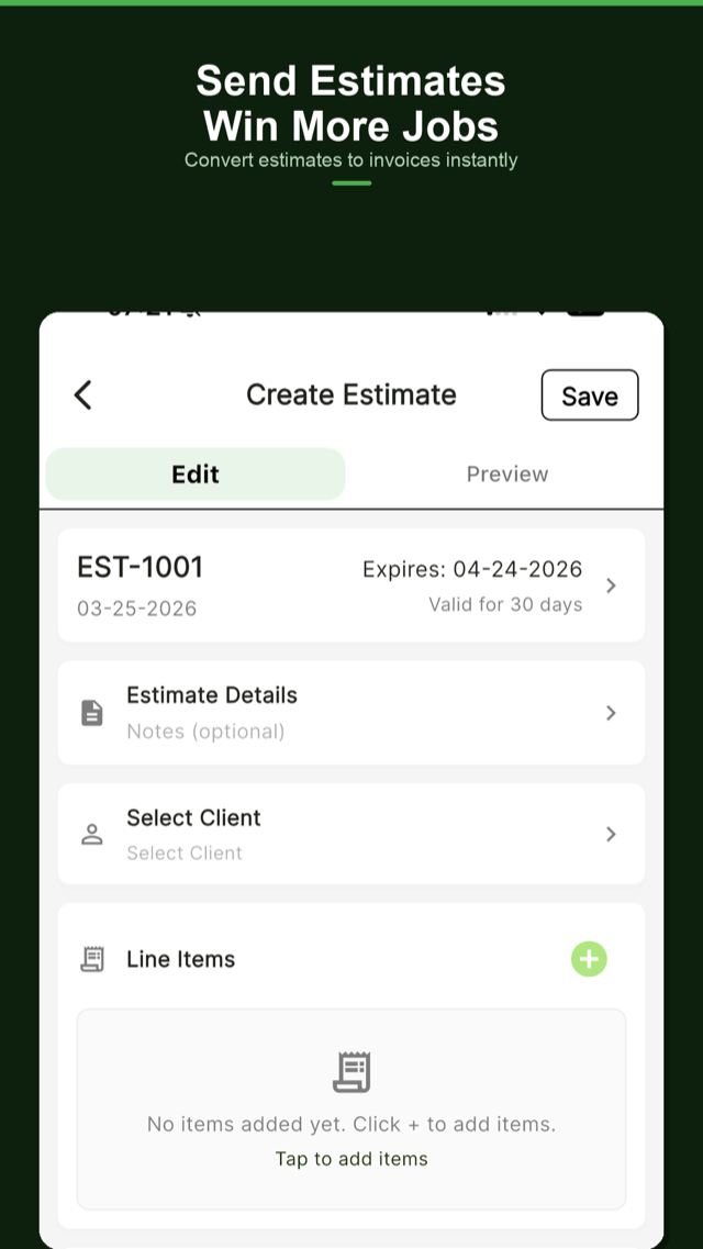 Invoice Rocket screenshot 2