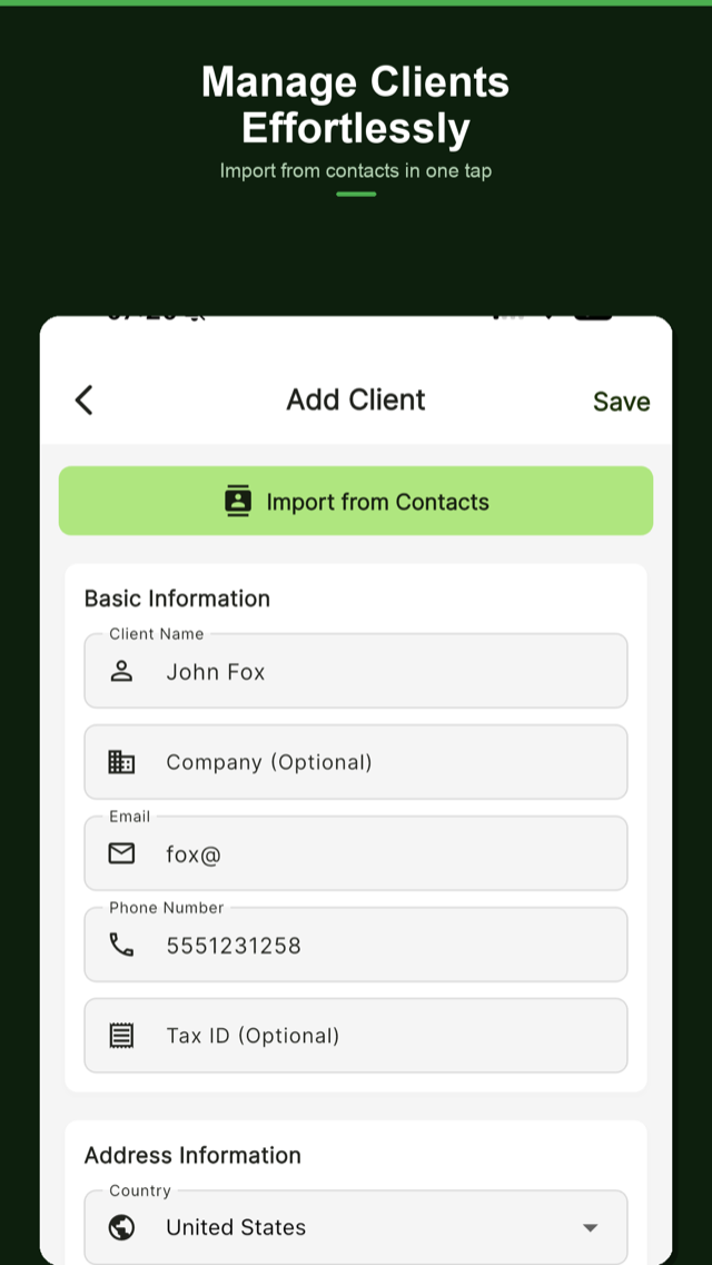 Invoice Rocket screenshot 3