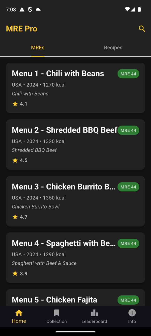 MRE Pro screenshot 1