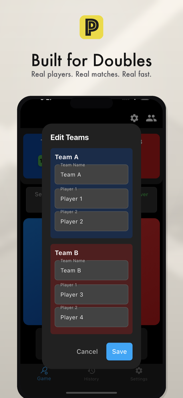 Pickleball Pro Scorekeeper screenshot 2